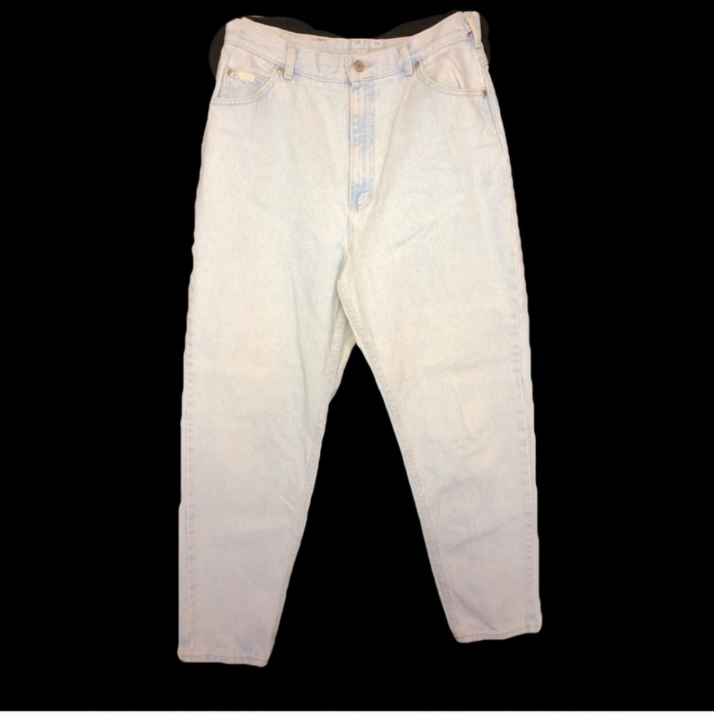 Vintage acid wash jeans